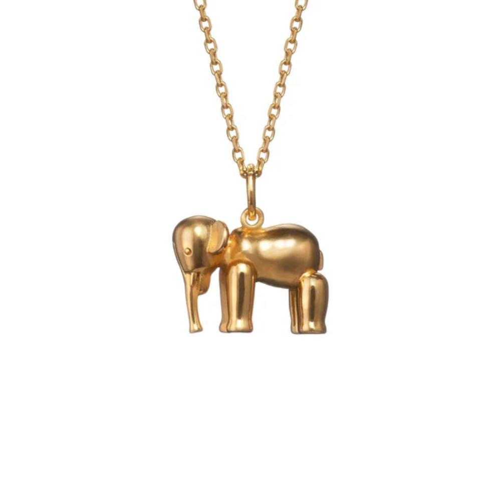 Kay Bojesen Jewelry Elefant i forgyldt