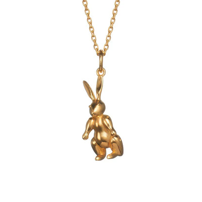 Kay Bojesen Jewelry Kanin i forgyldt