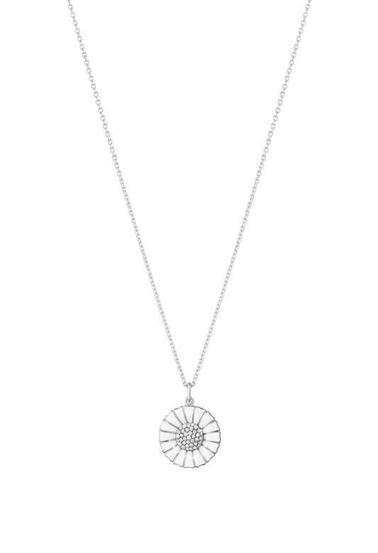 Georg Jensen Daisy halskæde hvid sølv