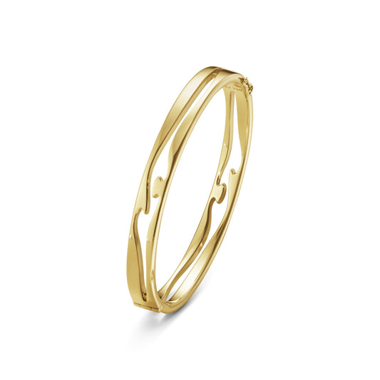 Georg Jensen 18 kt. Fusion rødguld armring