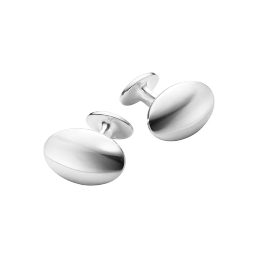 Georg Jensen Men's Classic sølv manchetknapper