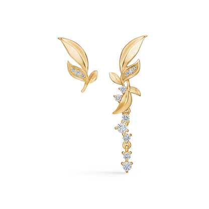 Mads Z "Olive Love" ørestik m. 0,29ct.