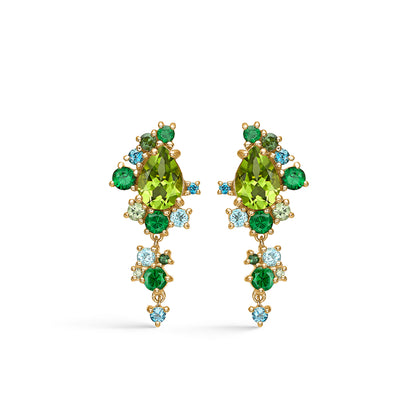 Mads Z "Four Seasons-Spring" 14kt. ørestikker