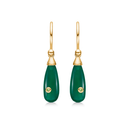 Mads Z Precious Drops 14kt ørehængere