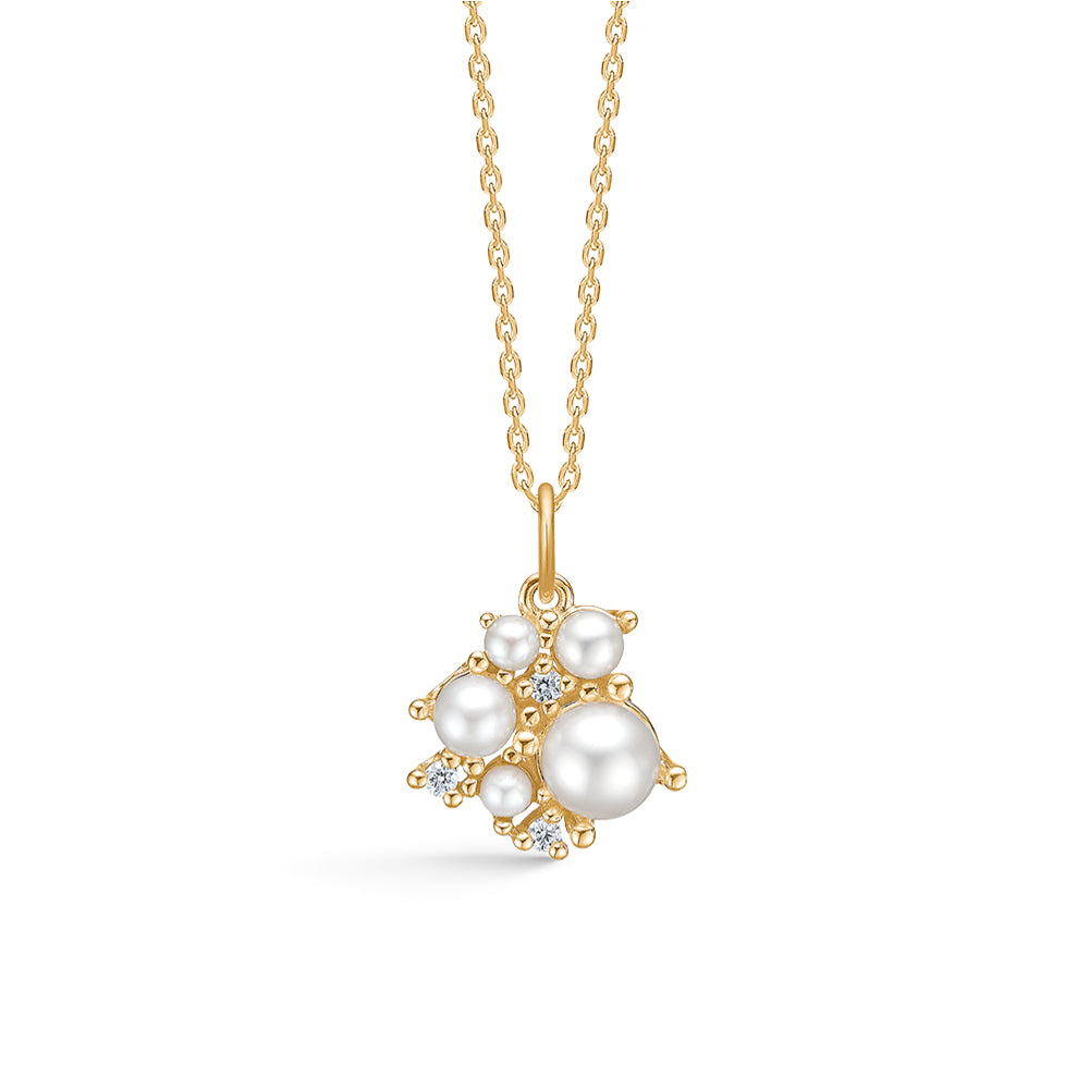 Mads Z "Diamond Cloud" 14kt. vedhæng
