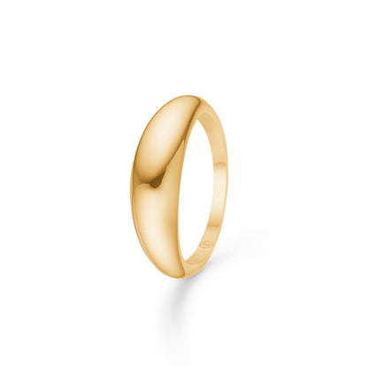 Mads Z Half Moon ring 14 kt