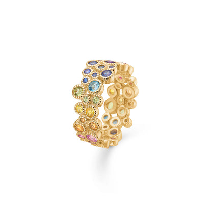 Mads Z Luxury Rainbow ring 14 kt guld