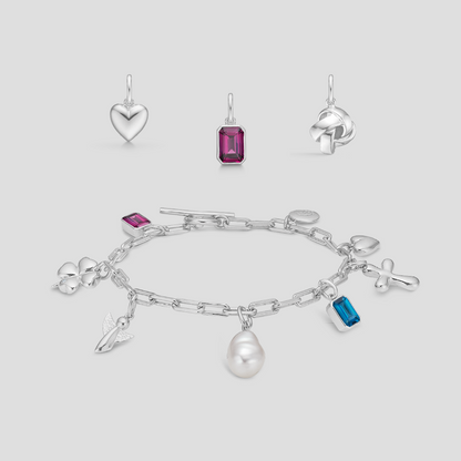 Mads Z My Charm sølv armbånd