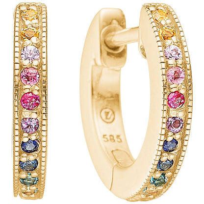 Mads Z Luxury Rainbow creoler