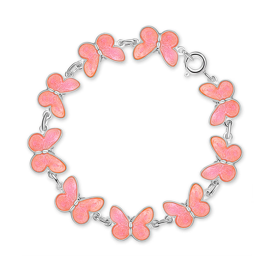 Pia & Per armbånd med sommerfugle