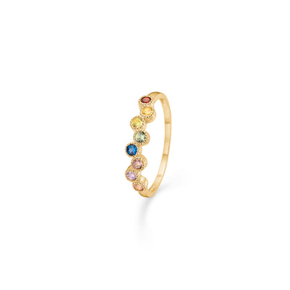 Mads Z "Dido colour" 8kt. ring m. zirkonia