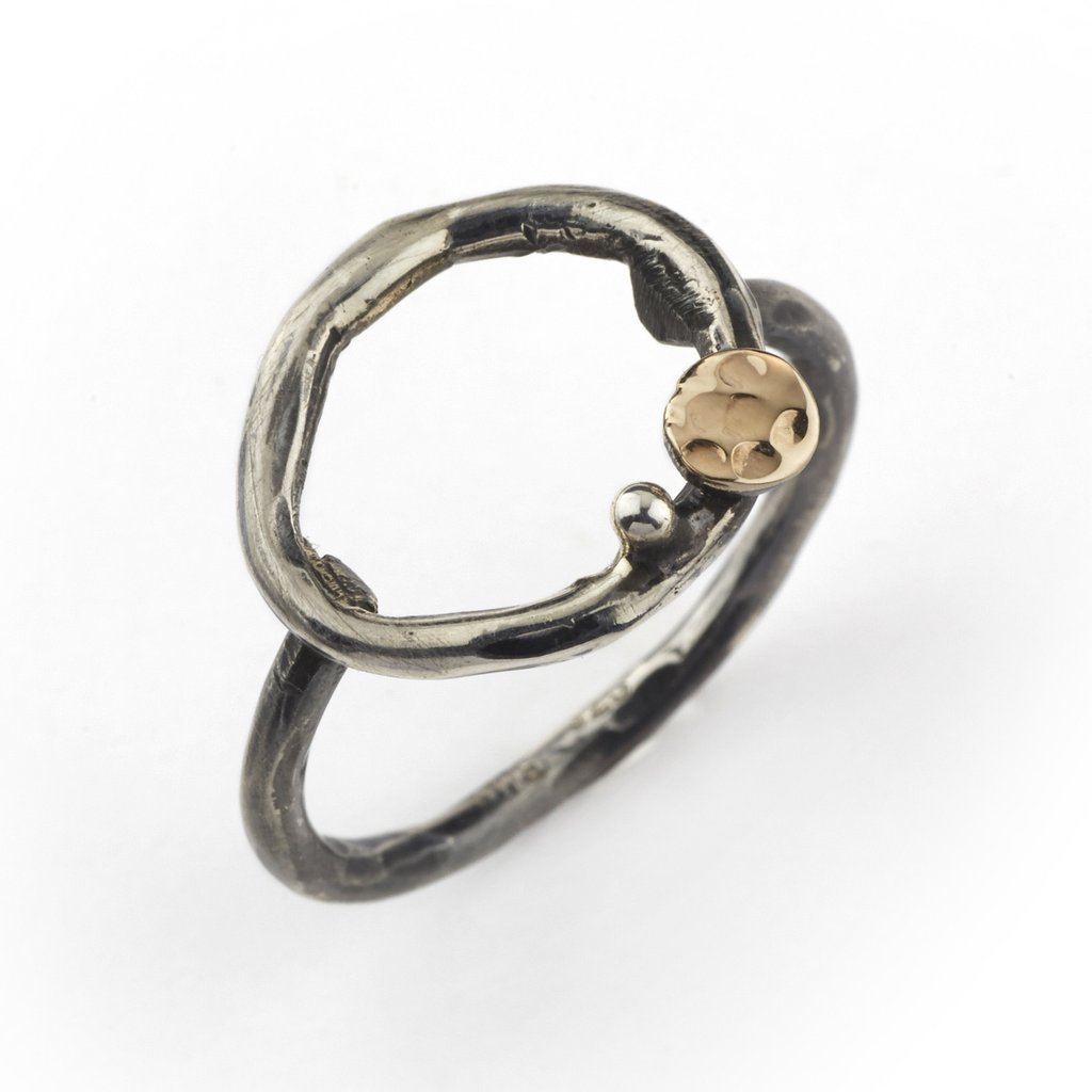 By Birdie Comet Circle ring