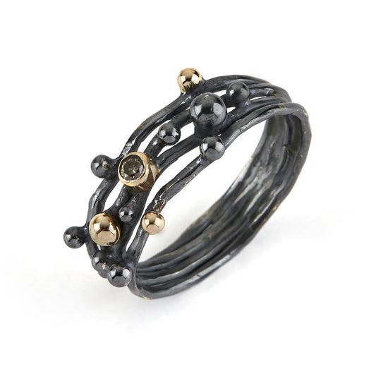 By Birdie Urban Harlem Buds ring