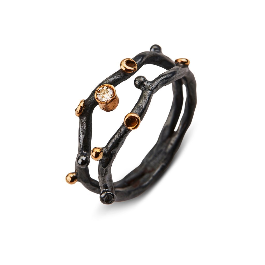 By Birdie Grace Duo ring