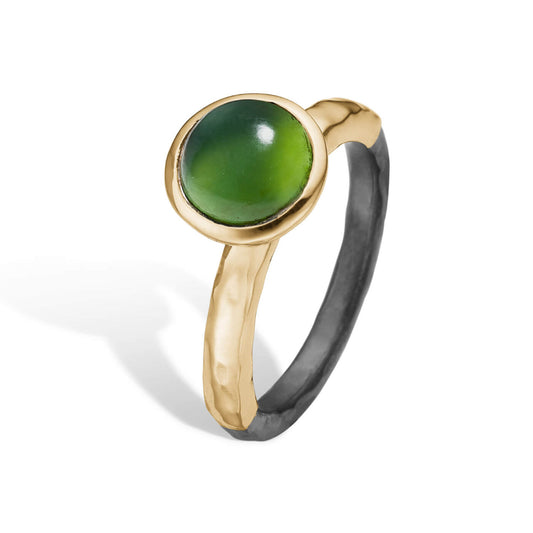 By Birdie Victoria Rose Serpentine ring