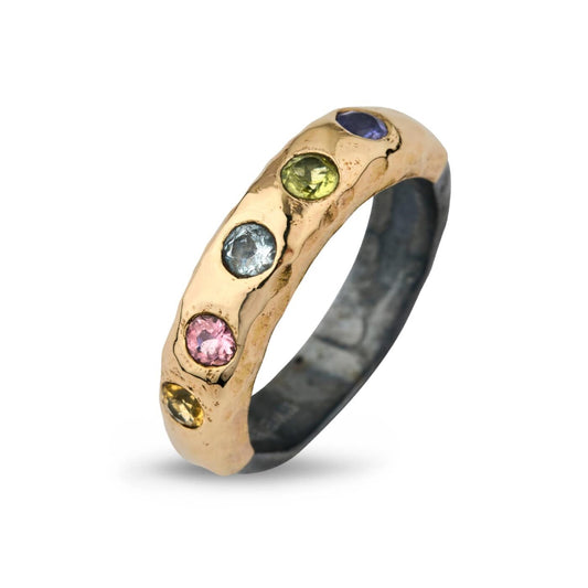 By Birdie Olivia Stones ring