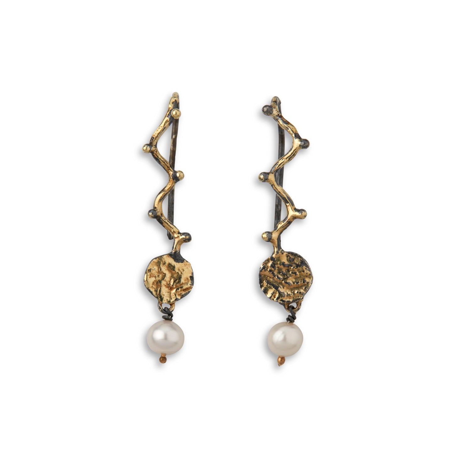 By Birdie Earh Golden Grace Coin 40 Pearl