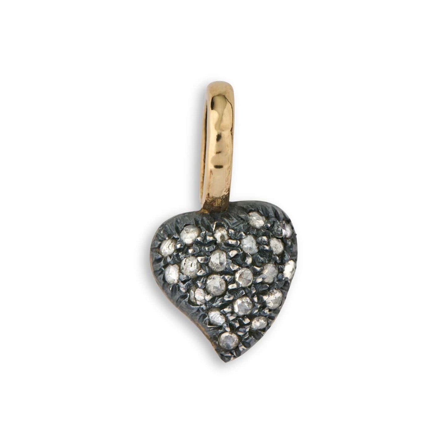 By Birdie Victoria Heart Pavé vedhæng