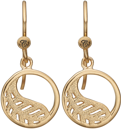 Christina Jewelry ørehænger Leaf