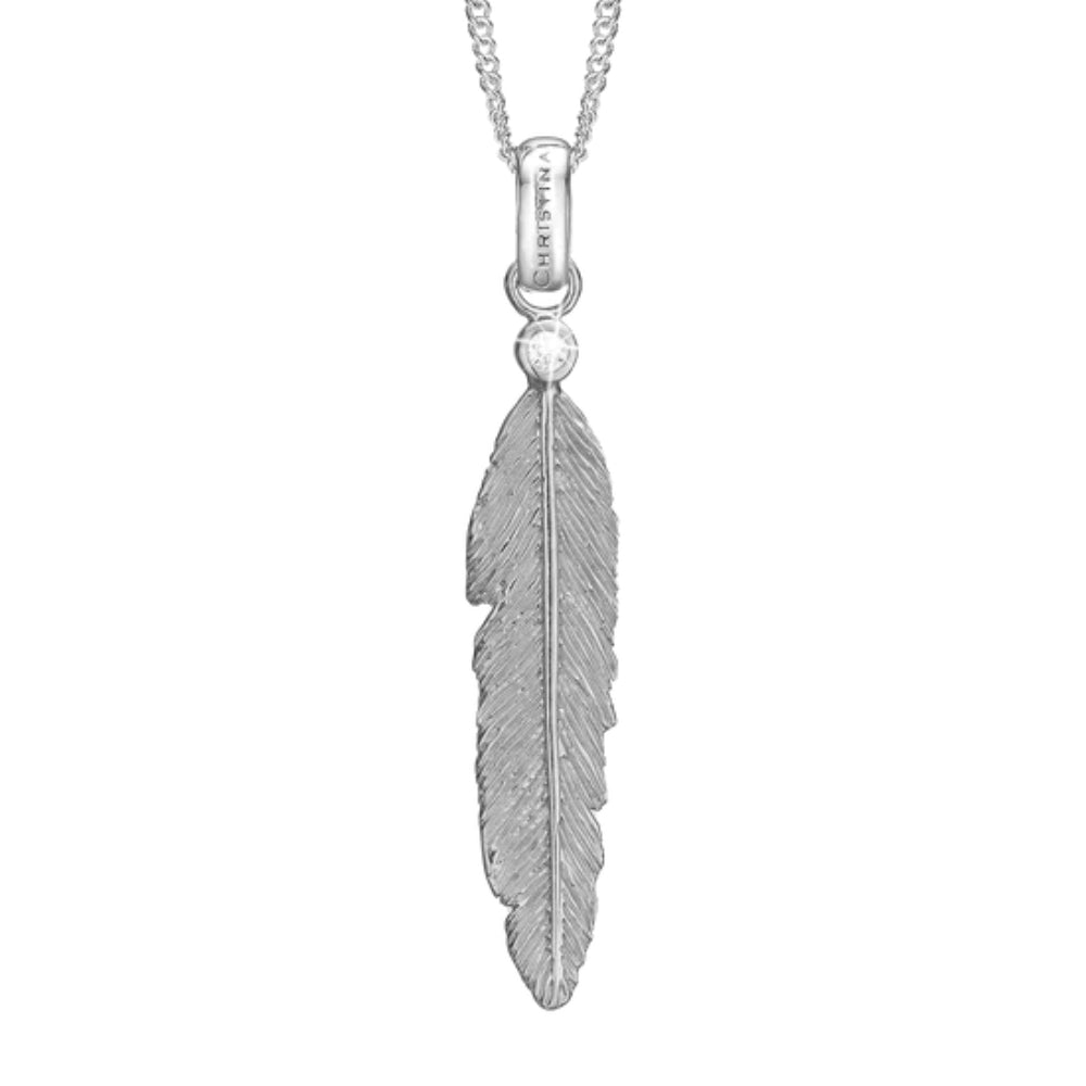Christina Jewelry Big Feather vedhæng