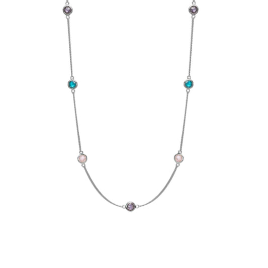 Christina Jewelry Colourful Champagne halskæde