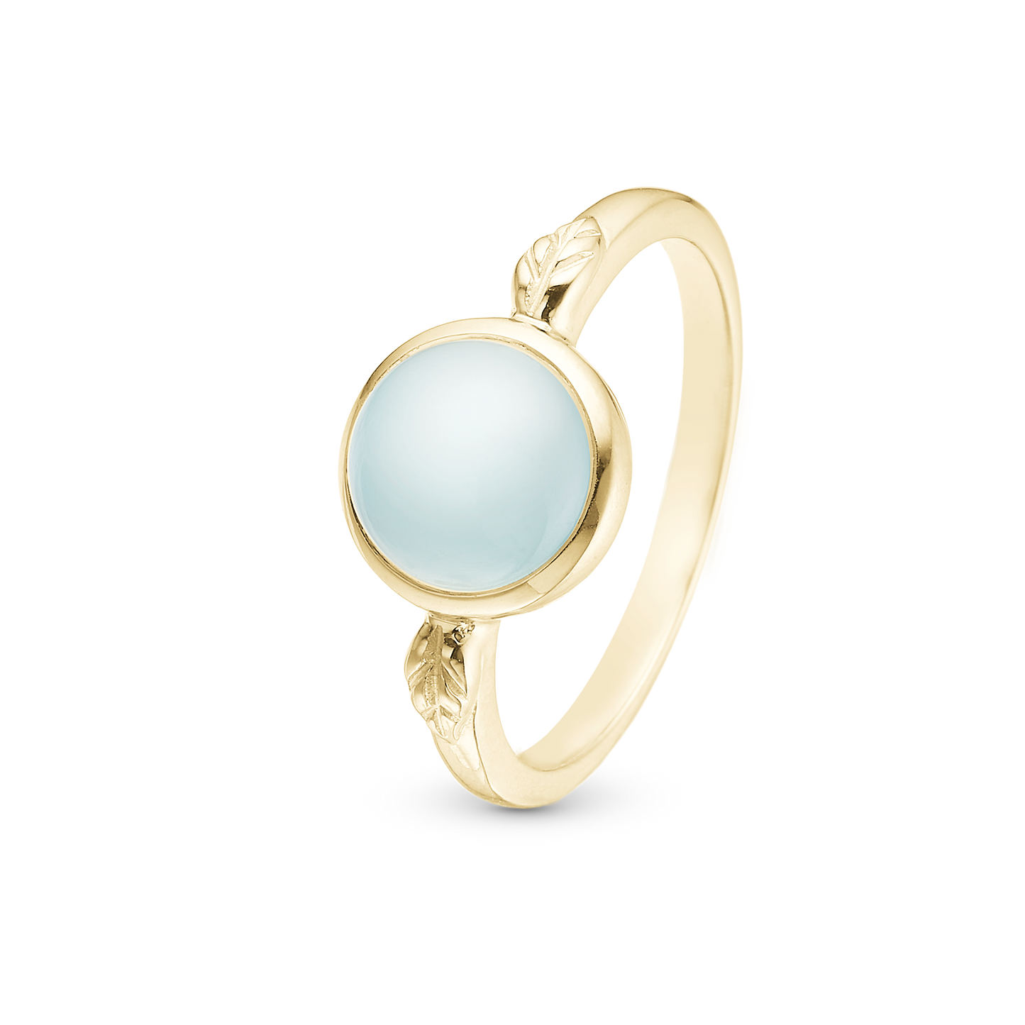 Christina Jewelry ring Blue Chalcedony