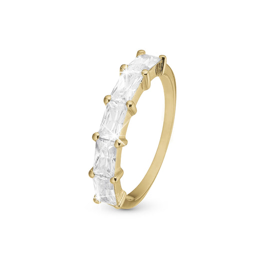 Christina Jewelry ring White Baquette