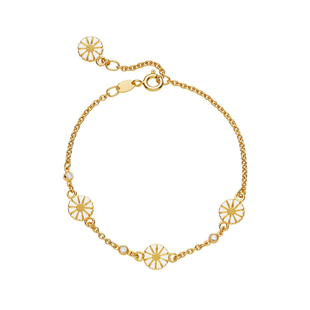 Lund Copenhagen armbånd m. margueritter