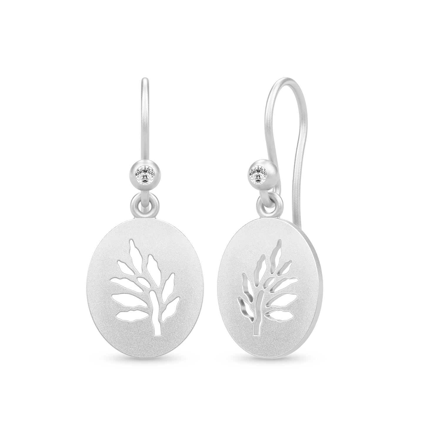 Julie Sandlau Tree of Life Signet Earrings