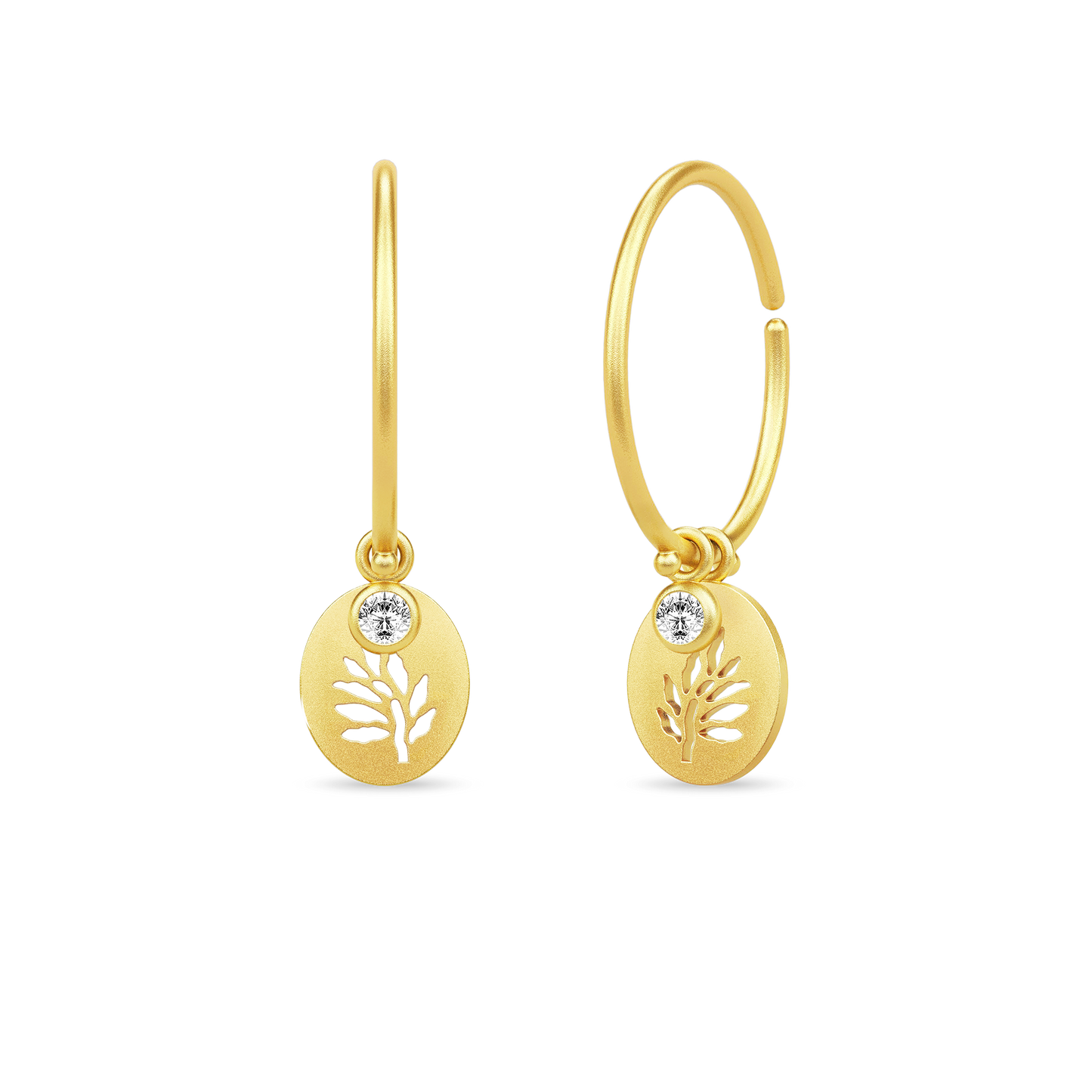 Outlet Julie Sandlau Tree of Life medium hoops