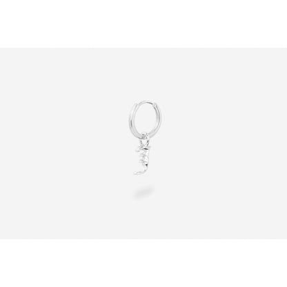Ix Studios Letter J Charm Silver