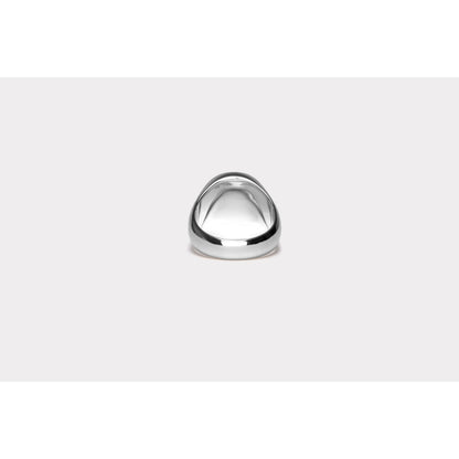 Ix Studios Oval Signet Silver ring