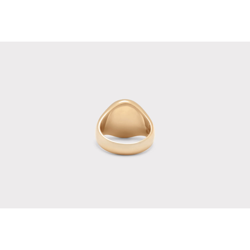 Ix Studios Oval Signet Tiger Eye ring