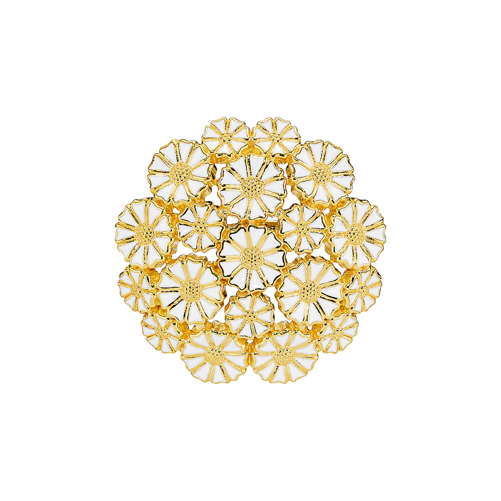 Lund Copenhagen Marguerit broche