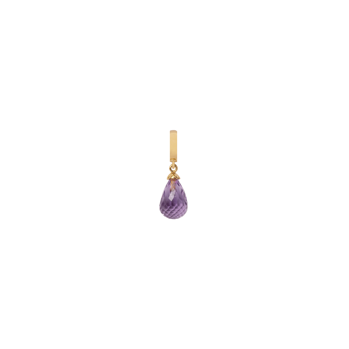 Christina Collect Gold Amethyst Drop