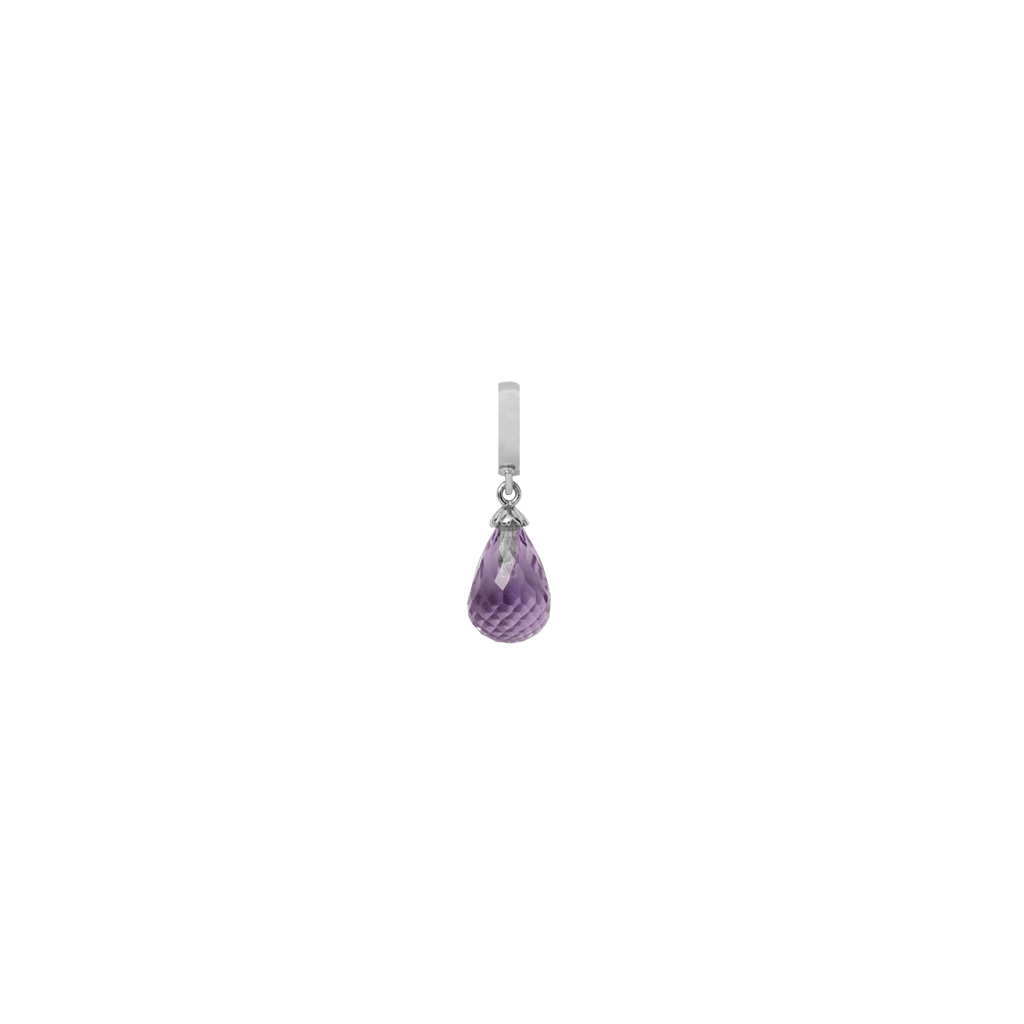Christina Collect Silver Amethyst Drop