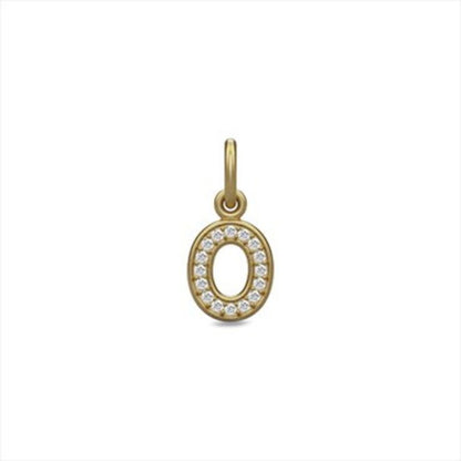 Outlet Julie Sandlau ID  pendant - forgyldte tal