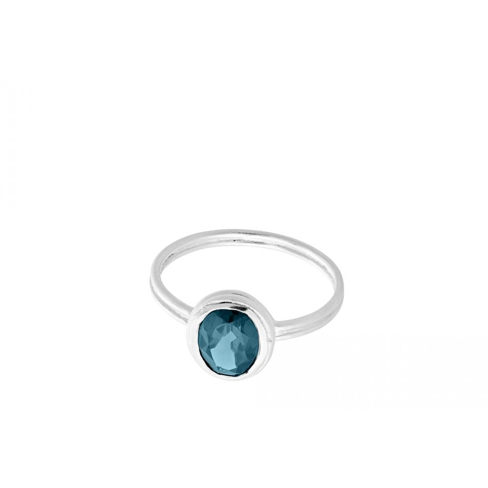Pernille Corydon Hellir Blue Ring