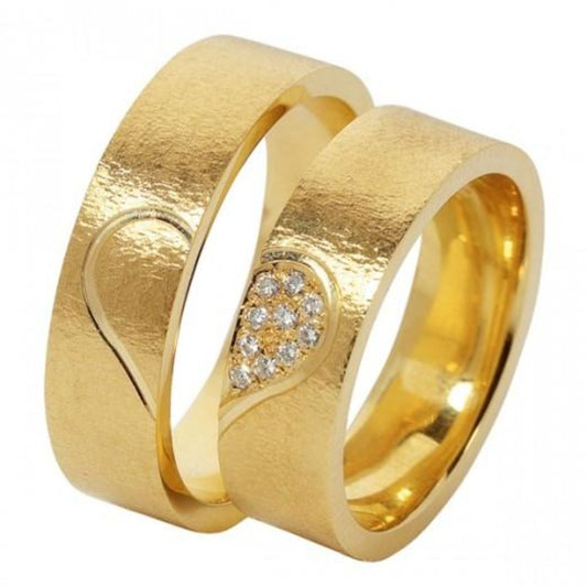 Nuran Vielses ringe R3217 14kt Rødguld (pris fra 10.775,- pr. stk.)