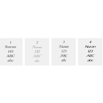 Nuran Vielses ringe A3279 3x0,01ct, 14kt Hvidbguld (pris fra 7.625,00,- pr. stk.)