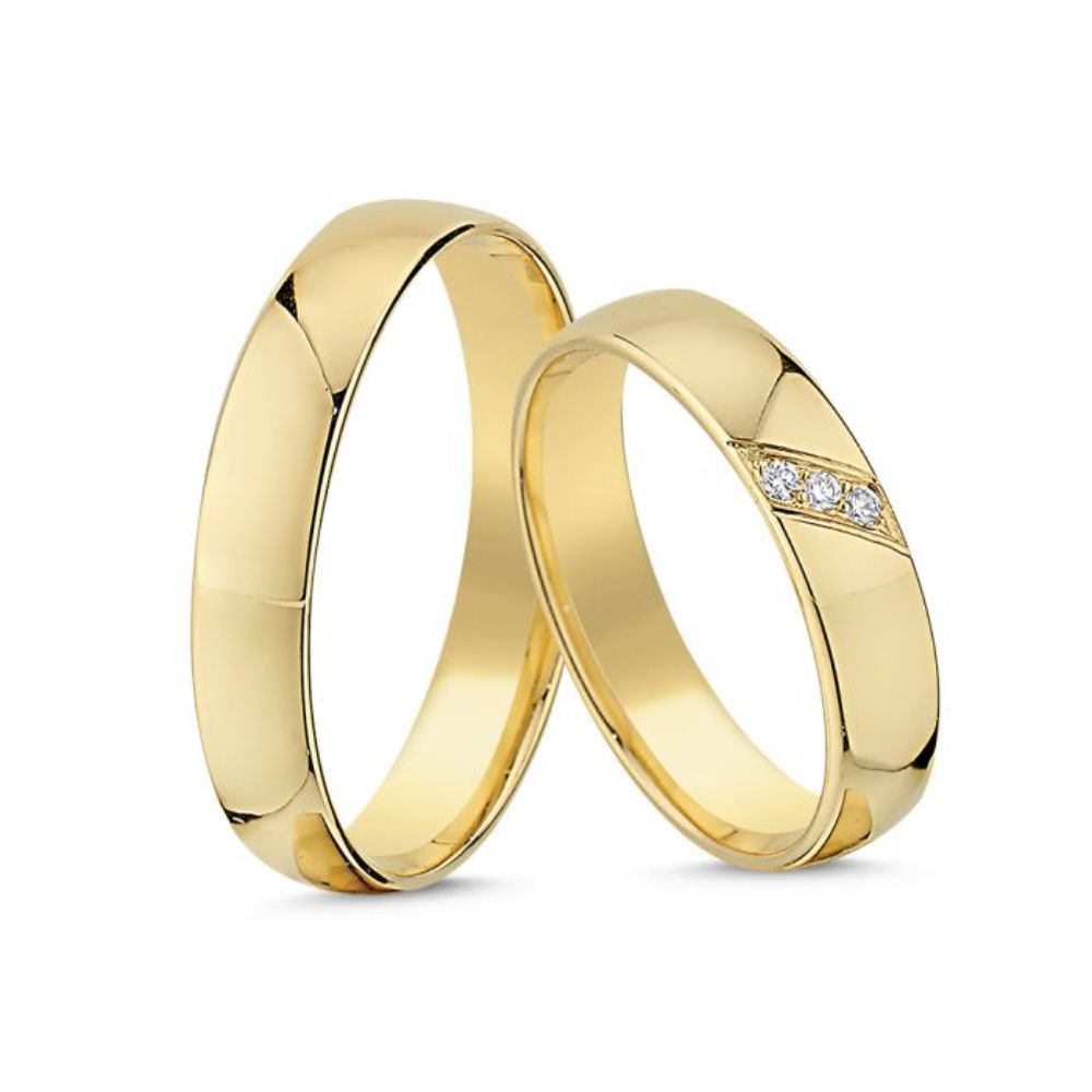 Nuran Vielses ringe A4078 14kt Rødguld (pris fra 8.275,00,- pr. stk.)